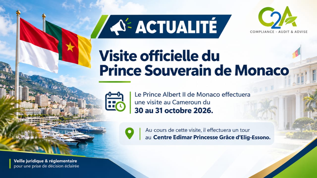 VISITE OFFICIELLE DU PRINCE DE MONACO AU CAMEROUN